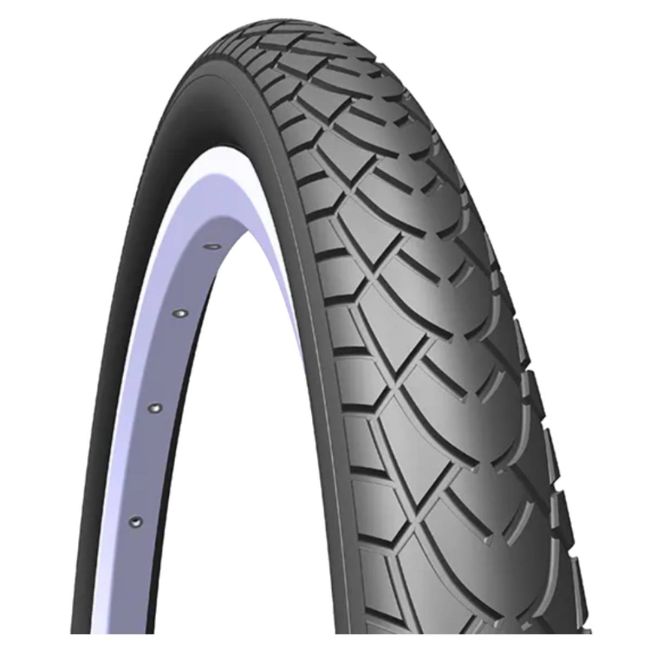 Anvelopa Bicicleta Mitas V41 Walrus - 26 x 1,75 x 2 Inch, Negru