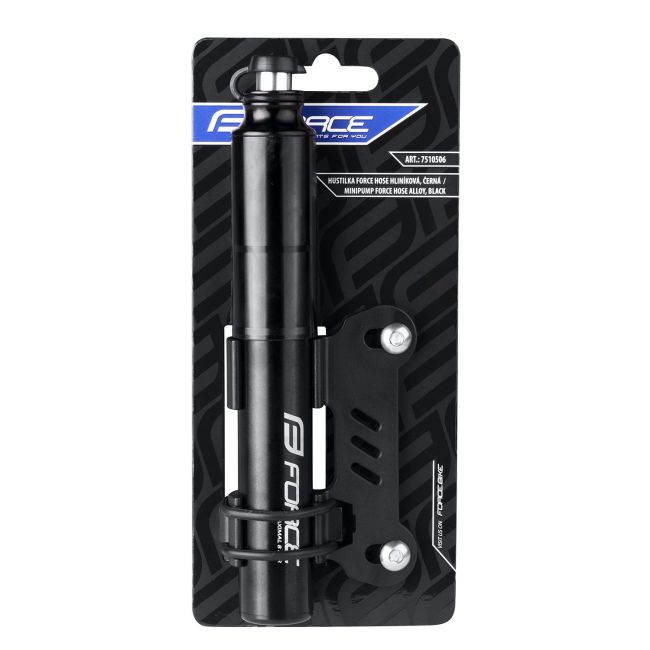 Minipompa Force Hose aliaj, negru