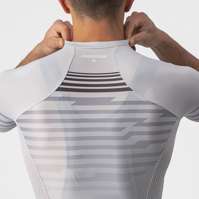 Castelli - Tricou ciclism barbati maneca scurta Climbers 3.0 SL - alb gri