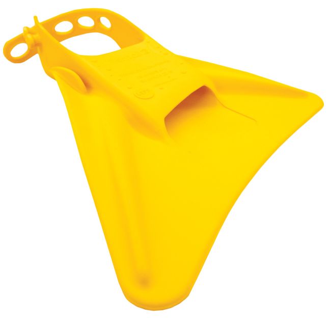 Finis - labe inot pentru copii Fish Tail - galben