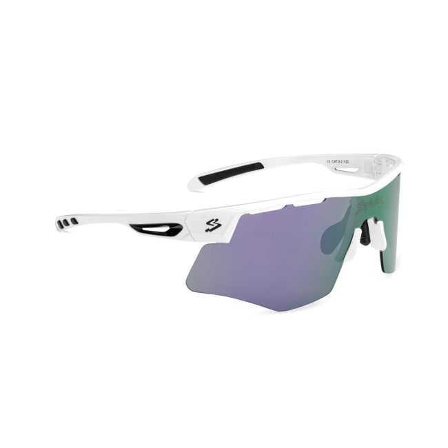 Spiuk - ochelari soare sport Mirus, lentile mov transparente - rama alba