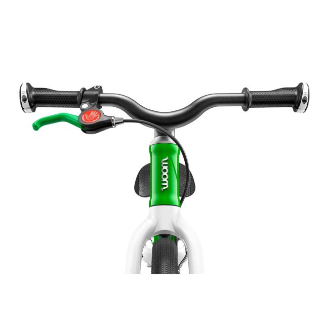 Woom - bicicleta copii 12" Woom 1, varsta recomandata 1,5-3,5 ani (82-100cm) - 2,95kg - verde intens alb
