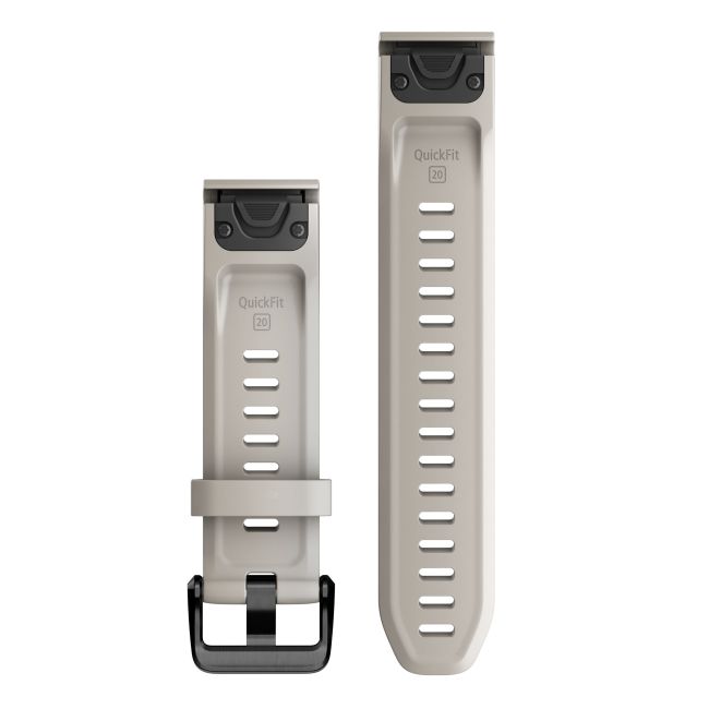 Garmin curea silicon QuickFit 20 - crem Light Sand pentru Fenix 5s/ 6s/ 7s D2 Delta S