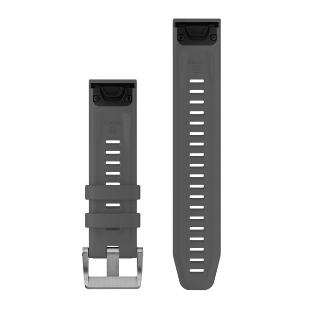 Garmin curea silicon QuickFit 22 - gri Slate - 3 piese