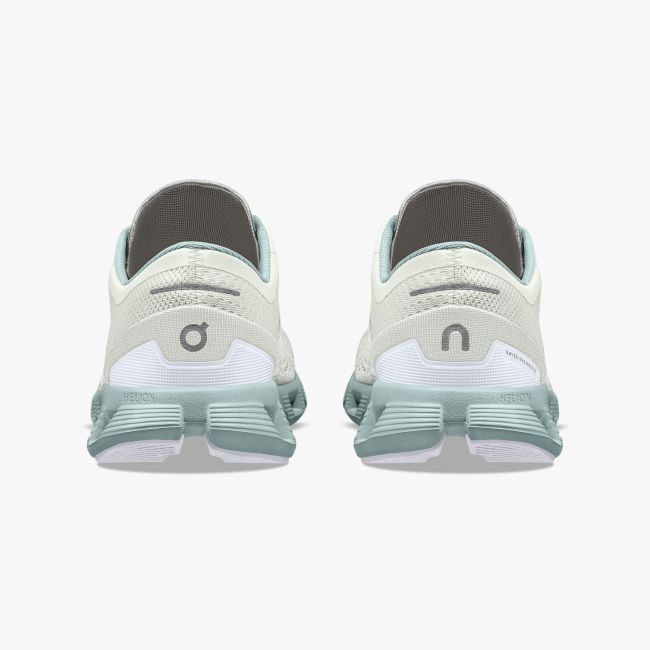On Cloud X - pantofi alergare pentru femei - Alb Aloe albastru deschis Surf