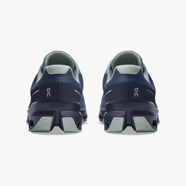 On Cloudventure Waterproof - pantofi sport pentru barbati - albastru inchs midnight albastru deschis