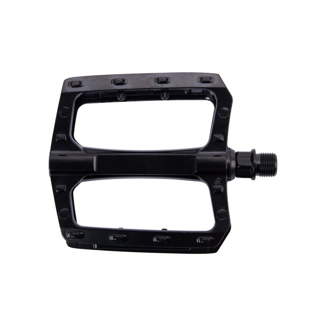 Pedale CONTEC A-Grind aluminiu - Negru