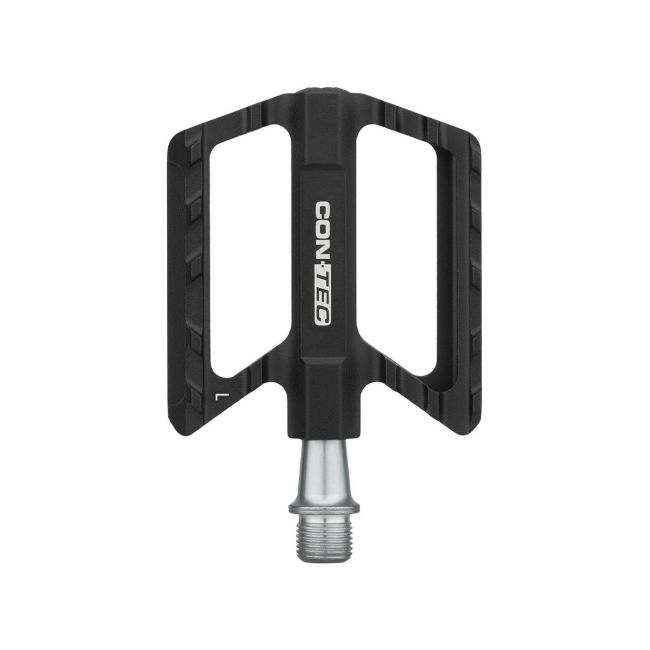 Pedale CONTEC Trial2 MTB aluminiu - Negru