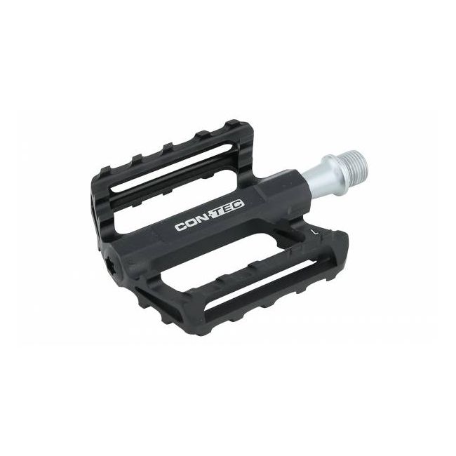 Pedale CONTEC Trial2 MTB aluminiu - Negru