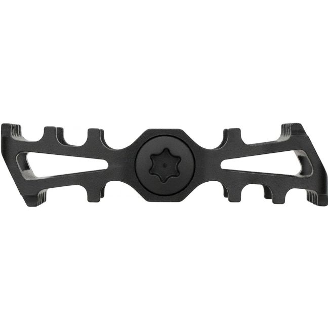 Pedale CONTEC Trial2 MTB aluminiu - Negru