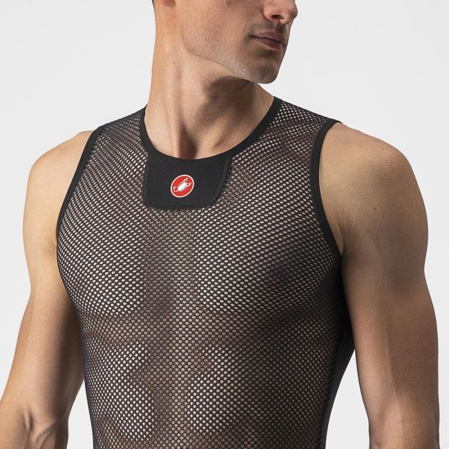 Bluza de corp perforata Castelli Core Mesh SL, Negru, L/XL