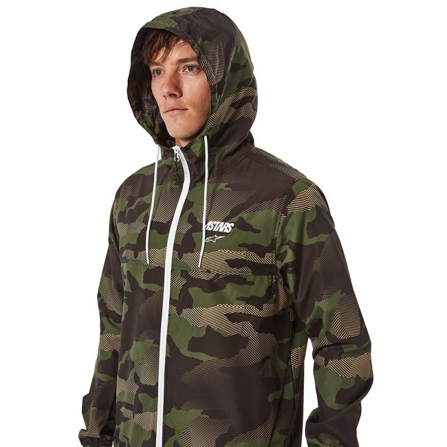 Jacheta Alpinestars Cruiser Windbreaker Verde Camuflaj S