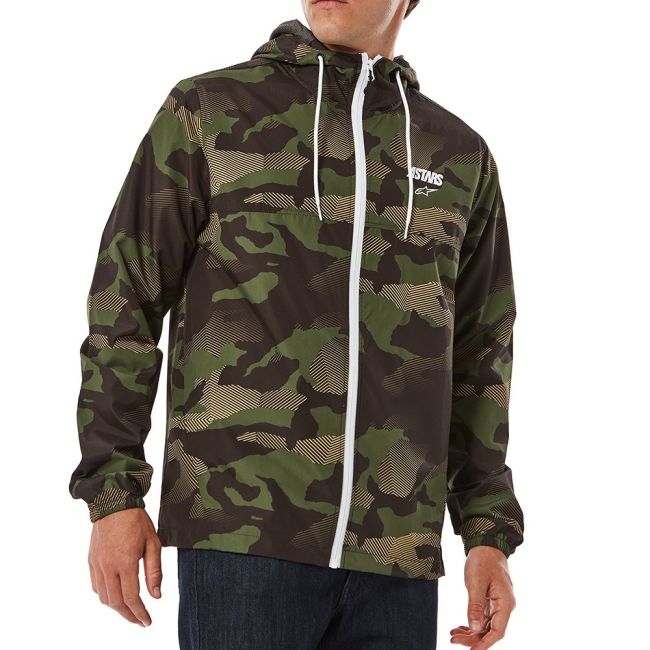 Jacheta Alpinestars Cruiser Windbreaker Verde Camuflaj S