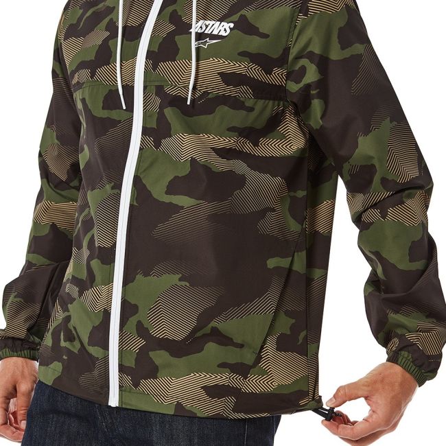 Jacheta Alpinestars Cruiser Windbreaker Verde Camuflaj S