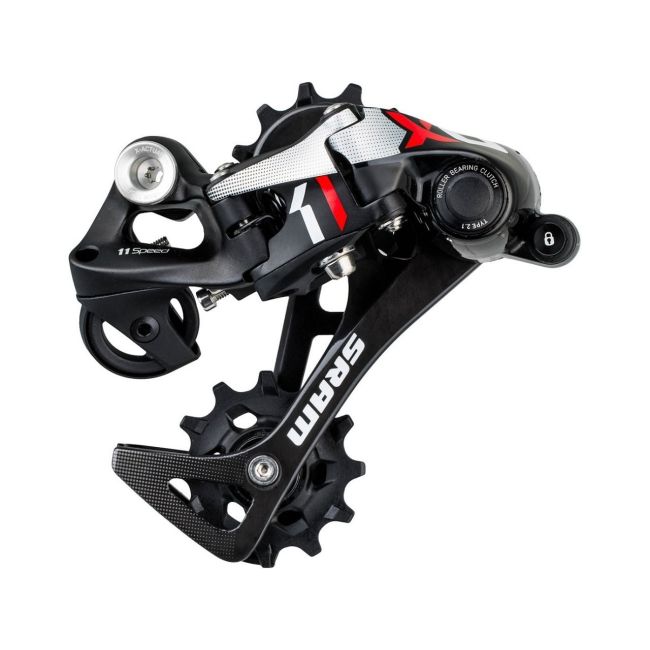 Schimbator SRAM X01 Type 2.1 lung, Culoare: Black