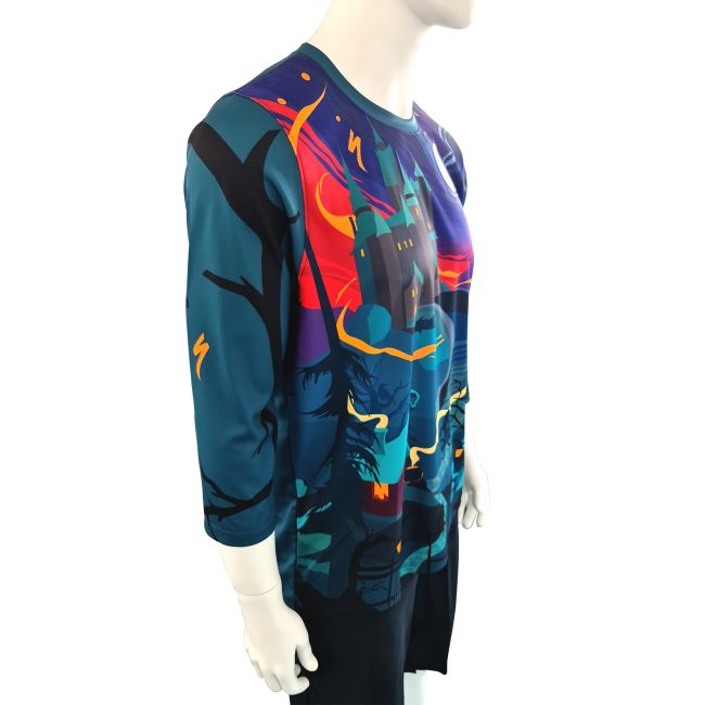 Tricou SPECIALIZED Men's All Mountain 3/4 - Fairy Transilvania