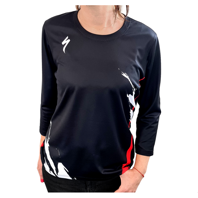 Tricou SPECIALIZED Women's All Mountain 3/4 - Trail of Flames