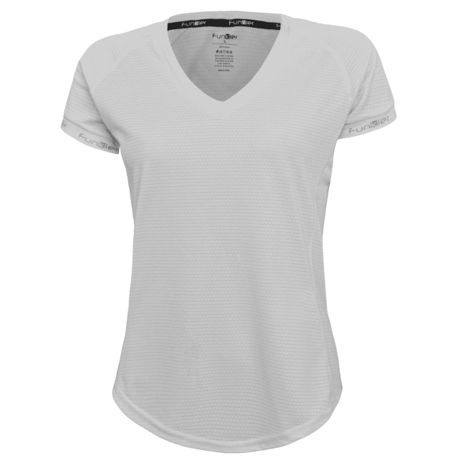 Tricou alergare FUNKIER Biancavilla - Alb