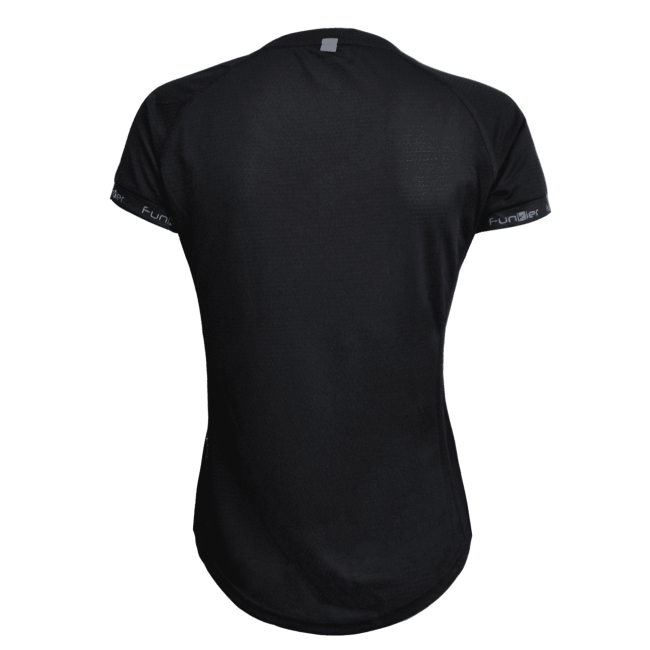 Tricou alergare FUNKIER Biancavilla - Negru