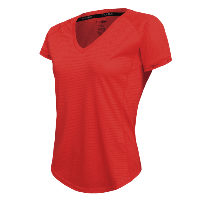 Tricou alergare FUNKIER Biancavilla - Rosu