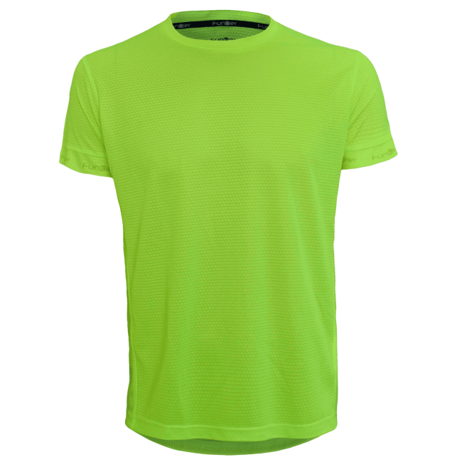 Tricou alergare FUNKIER Gela - Galben neon