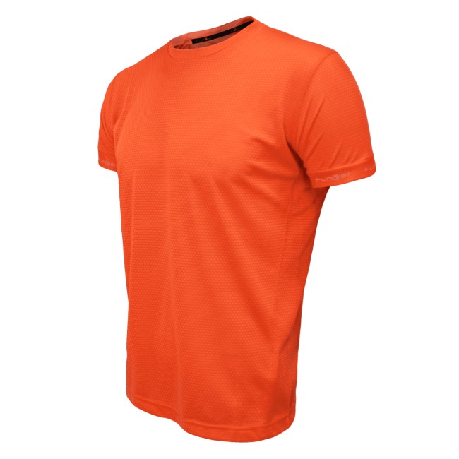Tricou alergare FUNKIER Gela - Portocaliu neon