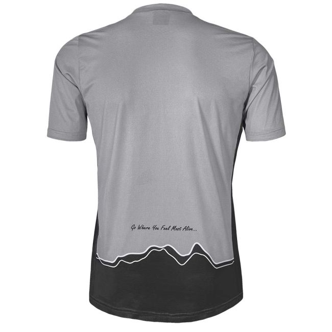 Tricou FUNKIER Bonefro Enduro - Grey