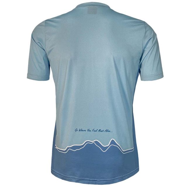 Tricou FUNKIER Bonefro Enduro - Light Blue