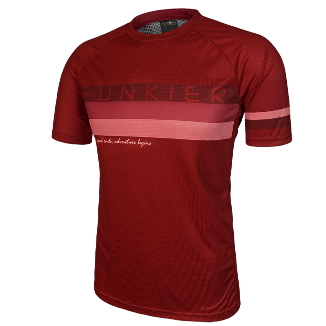 Tricou FUNKIER Elia Enduro - Red