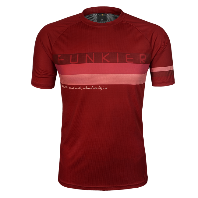 Tricou FUNKIER Elia Enduro - Red