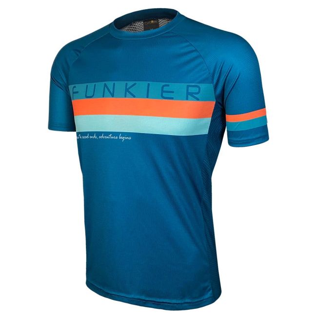 Tricou FUNKIER Elia Enduro - Turquoise