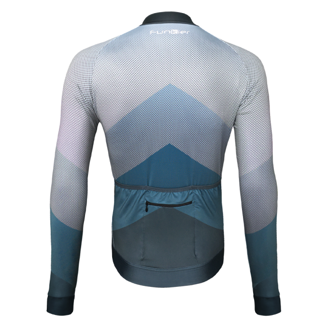 Tricou FUNKIER Piacenza-L-2 Pro Men L/S - Blue