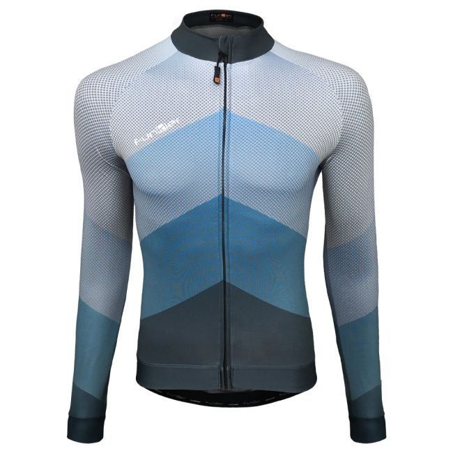 Tricou FUNKIER Piacenza-L-2 Pro Men L/S - Blue