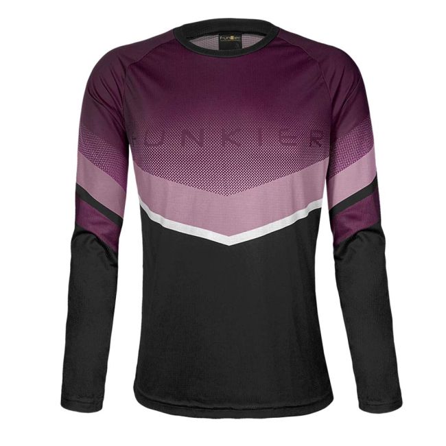 Tricou FUNKIER Turone-W Enduro - Purple/Black
