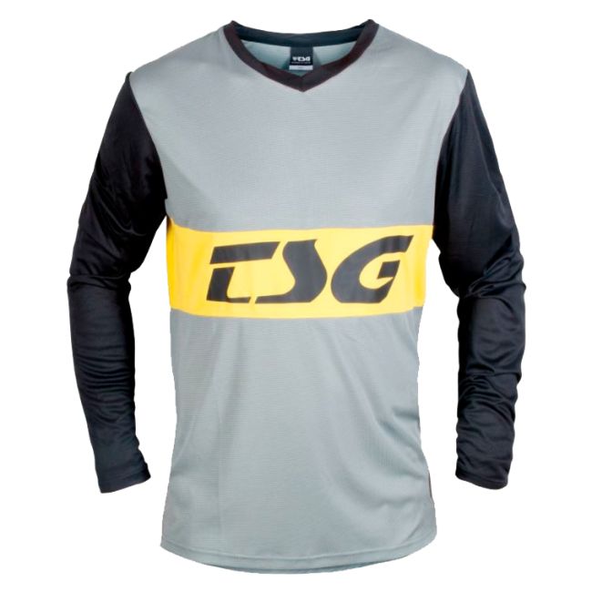 Tricou TSG Walf L/S - Grey Black
