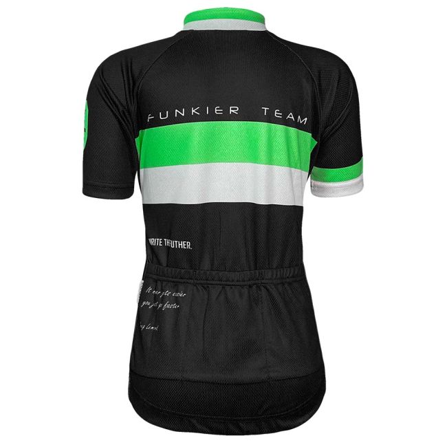 Tricou copii FUNKIER Saletti - Green/Black 10 ani