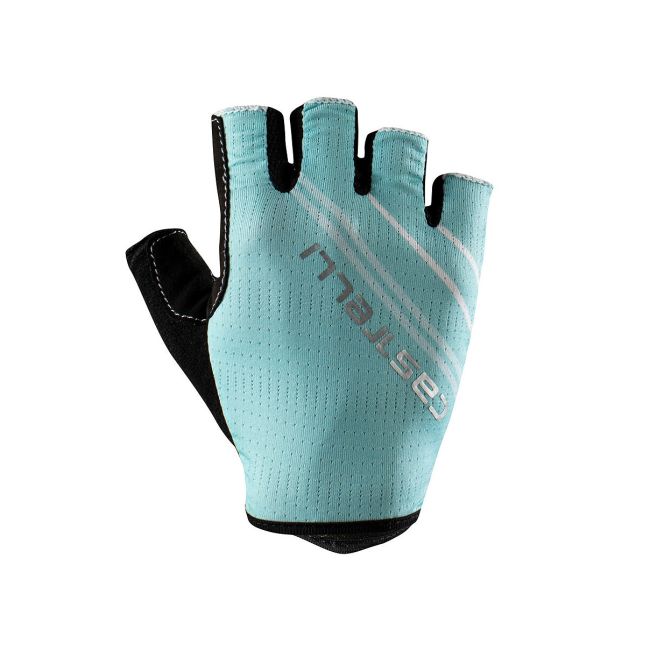 Castelli - manusi ciclism pentru femei Dolcissima 2 W - albastru deschis negru