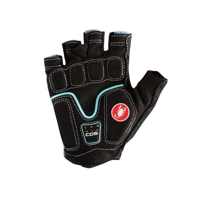 Castelli - manusi ciclism pentru femei Dolcissima 2 W - albastru deschis negru