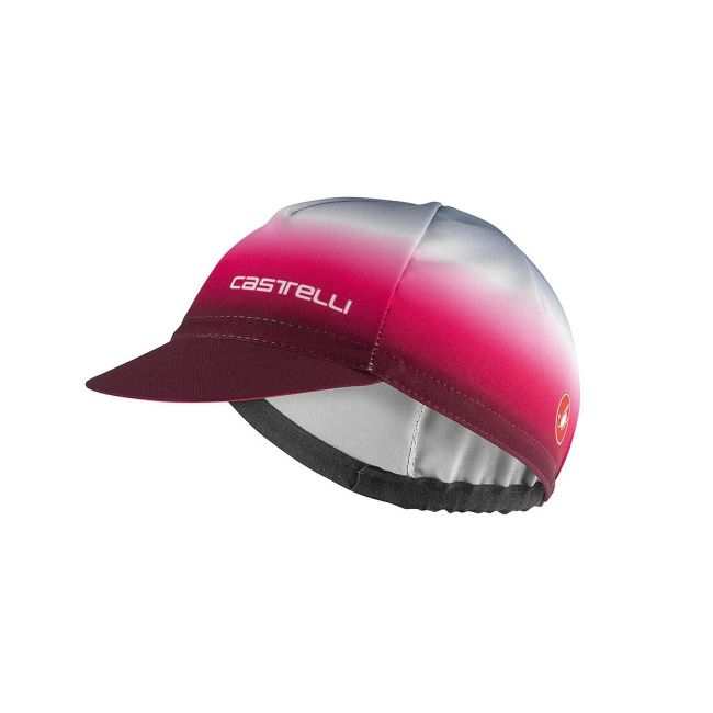 Castelli - sepcuta ciclism pentru femei Dolce Cap - bleumarin alb visiniu