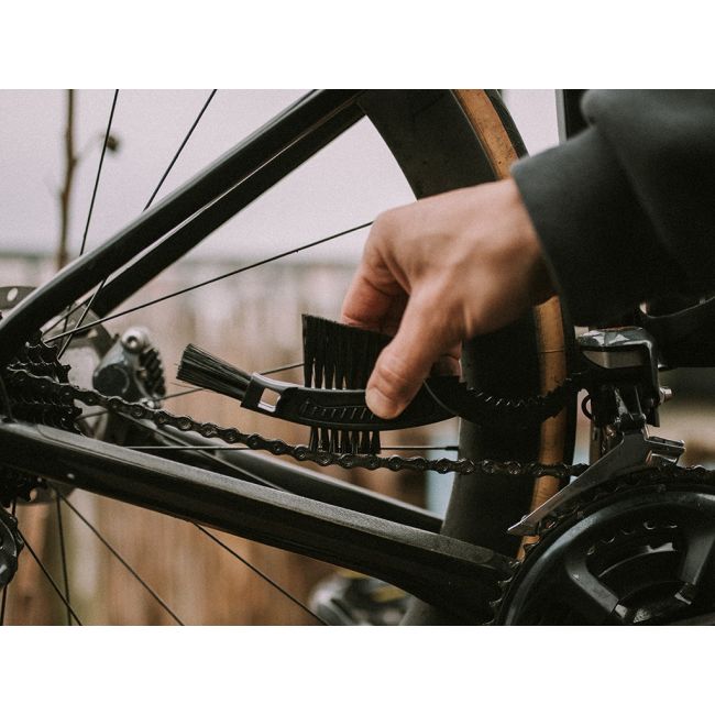 Dynamic Bike Care - Perie curatare transmisie bicicleta Claw Brush - negru