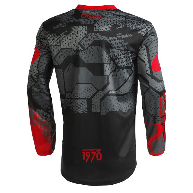 ELEMENT Jersey CAMO V.22 black red M