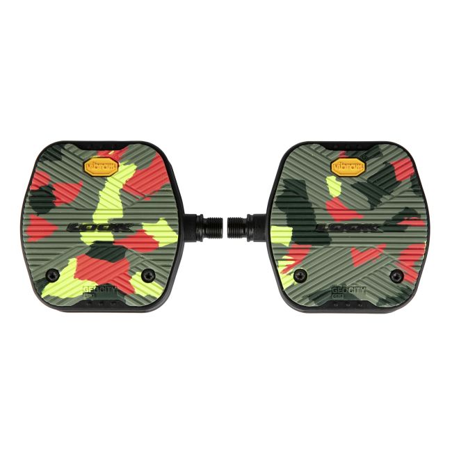 Look - pedale flat pentru oras cu Vibram - Geo City Grip - camo