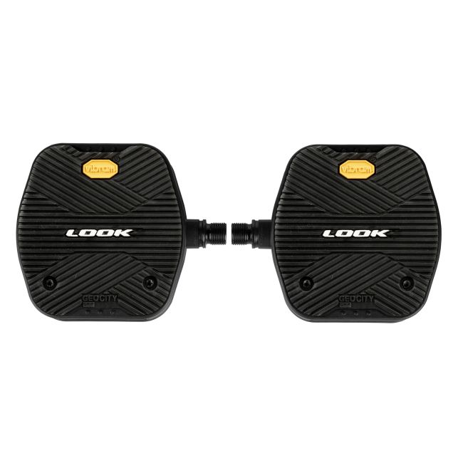 Look - pedale flat pentru oras cu Vibram - Geo City Grip - negru
