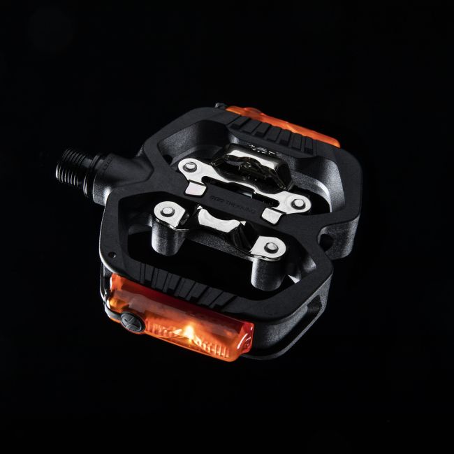 Look - pedale trekking hibride flat/ clipless SPD cu lumina - Geo Trekking Vision