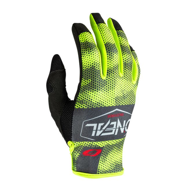 MAYHEM Glove COVERT charcoal neon yellow L 9