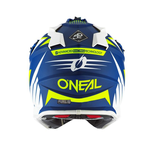 2SRS Helmet SPYDE 2.0 blue white neon yellow L (59 60cm)