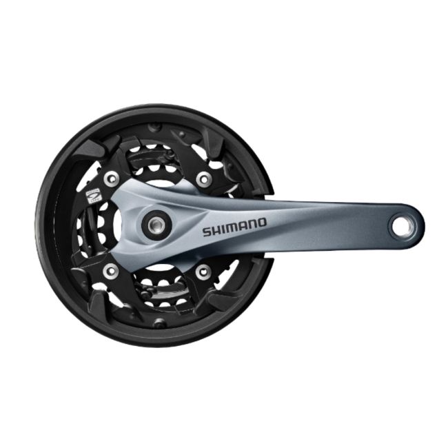 Angrenaj Pedalier Shimano Acera FC-M3000 - Negru-Argintiu
