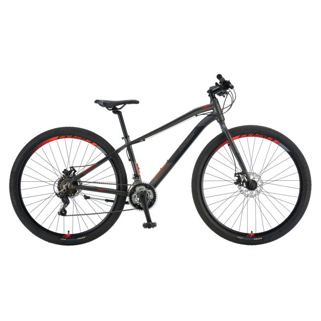 Bicicleta Mtb Mirage Urban - 29 Inch, M-L, Gri-Rosu