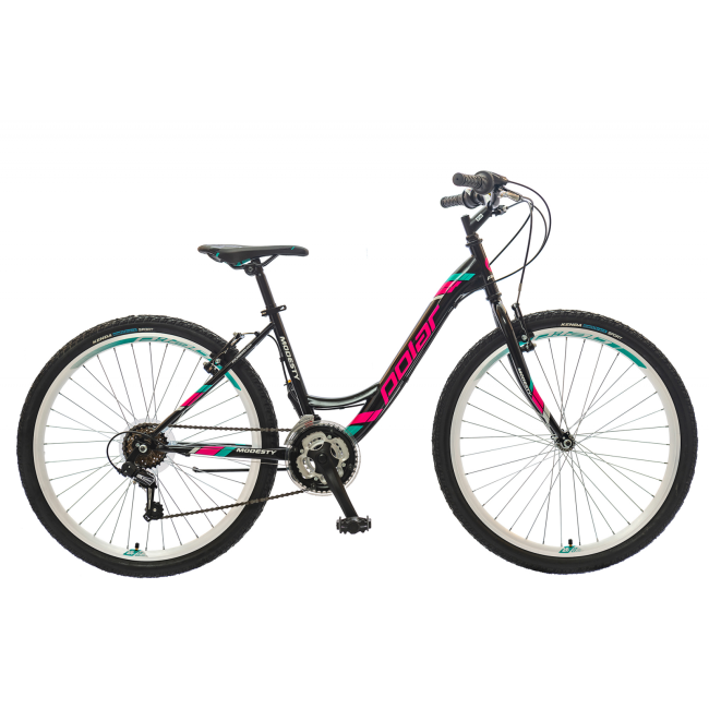 Bicicleta Mtb Polar Modesty - 26 Inch, Negru