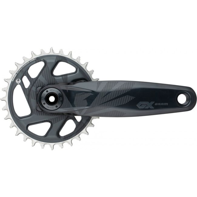 Angrenaj Pedalier Sram Gx Eagle DUB - CL 49 Mm, Brat 175 Mm, 12 Viteze, 32T, Gri